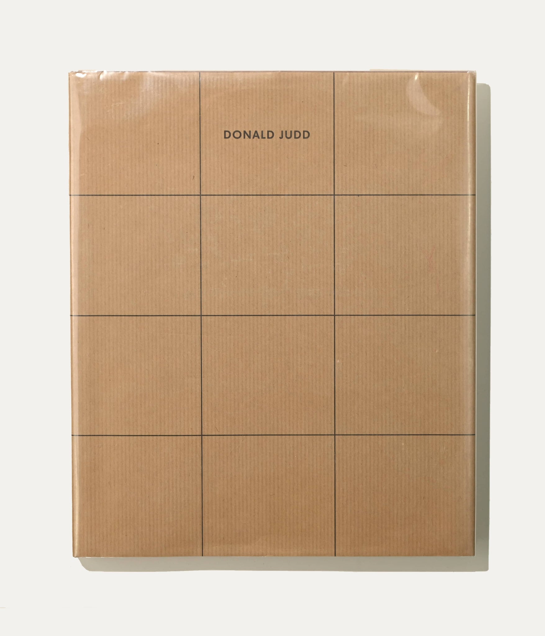 Donald Judd Furniture Retrospective (hardcover), Museum Boymans-von Beuningen, 1993