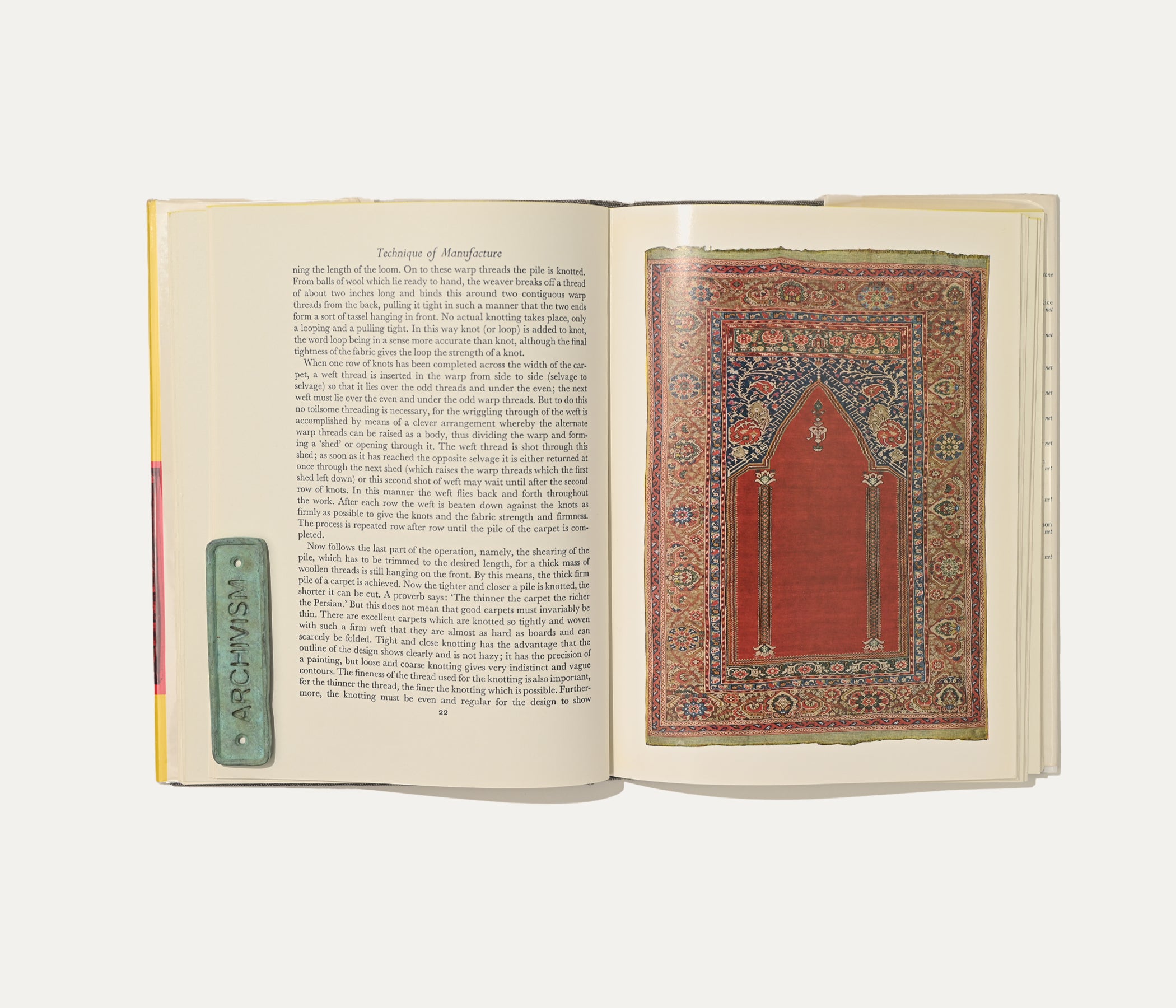 Oriental Rugs, An Illustrated Guide, 1985 – ARCHIVISM