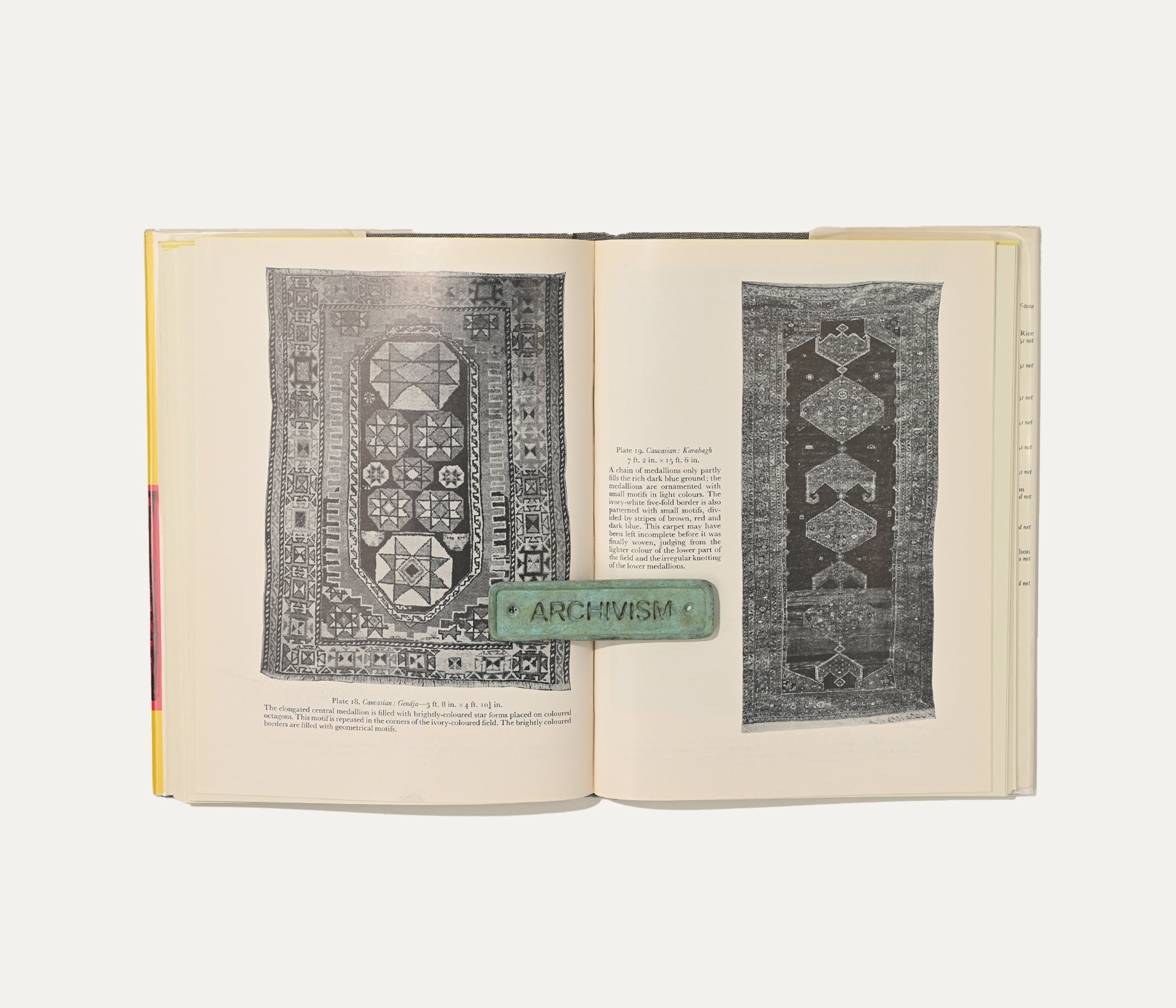 Oriental Rugs, An Illustrated Guide, 1985 – ARCHIVISM