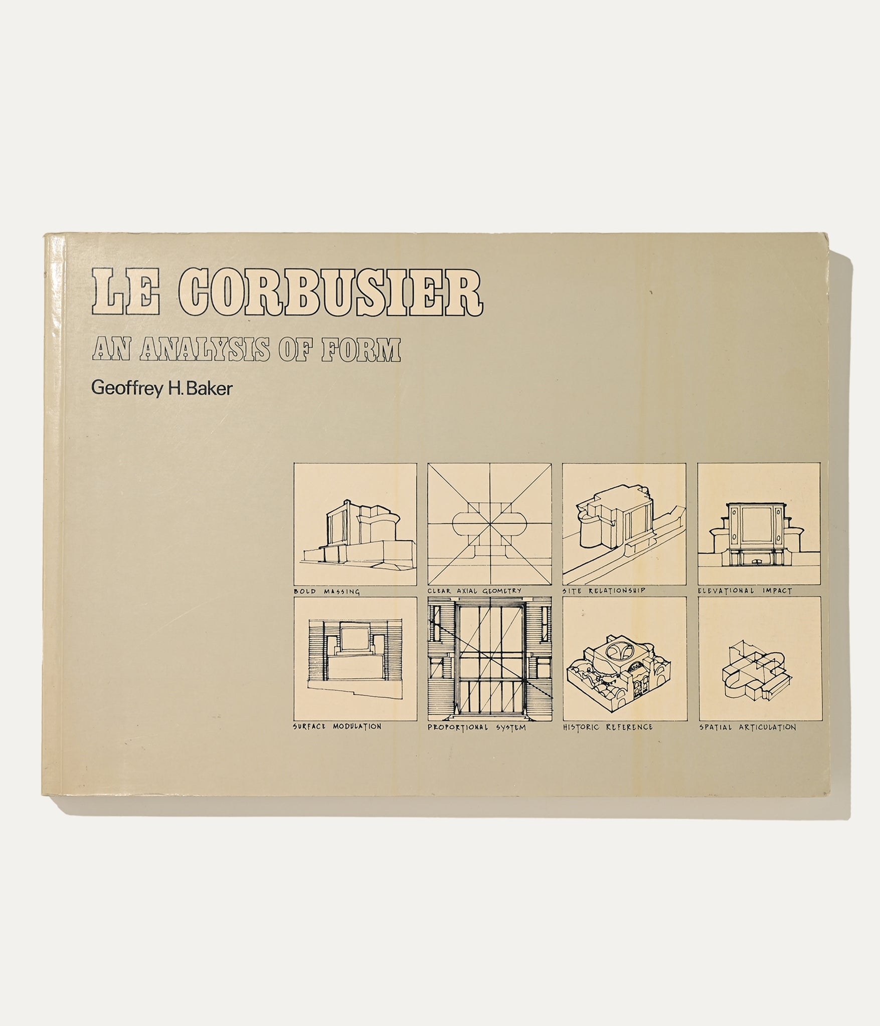 Le Corbusier an Analysis of Form, Geoffrey H. Baker, 1984